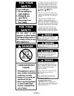 Preview for 2 page of Coleman 5432A Series Instructions For Use Manual