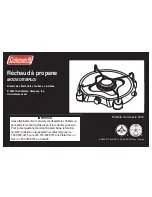 Предварительный просмотр 11 страницы Coleman 5453 Series Instructions For Use Manual