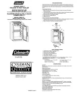 Preview for 1 page of Coleman 5640B814G Instructions For Use