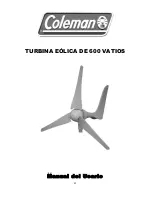 Preview for 45 page of Coleman 600 Watt WIND TURBINE User Manual