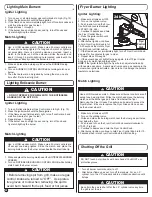 Preview for 38 page of Coleman 7700 LP Gas Series Assembly Manual