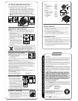 Preview for 2 page of Coleman 830-500 User Manual