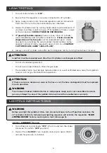 Preview for 10 page of Coleman 85-2384-2 Safe Use & Care Manual