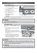 Preview for 11 page of Coleman 85-2384-2 Safe Use & Care Manual