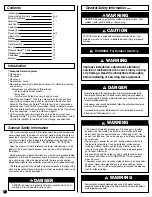 Preview for 2 page of Coleman 8fa3 Instructions For Use Manual