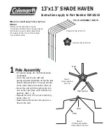 Preview for 1 page of Coleman 9391A133 Instruction Manual