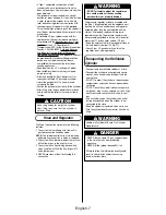 Preview for 8 page of Coleman 9422 Series Instructions For Use Manual