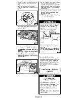 Preview for 10 page of Coleman 9422 Series Instructions For Use Manual