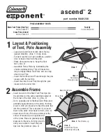 Coleman 9840-230 Instruction preview