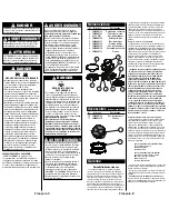 Предварительный просмотр 12 страницы Coleman 9914 Series Instructions For Use Manual