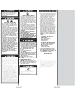 Preview for 4 page of Coleman 9924 Series Instructions For Use Manual