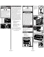 Preview for 13 page of Coleman 9924 Series Instructions For Use Manual