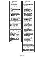 Preview for 2 page of Coleman 9933 series Instructions For Use Manual