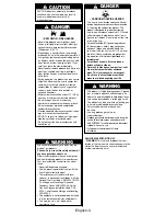 Preview for 4 page of Coleman 9937 Series Instructions For Use Manual