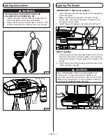 Предварительный просмотр 8 страницы Coleman 9955 Series Use, Care & Assembly Manual