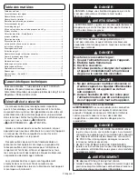 Preview for 18 page of Coleman 9955 Series Use, Care & Assembly Manual