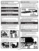 Preview for 36 page of Coleman 9955 Series Use, Care & Assembly Manual