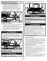 Preview for 38 page of Coleman 9955 Series Use, Care & Assembly Manual