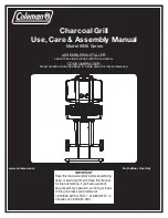 Preview for 1 page of Coleman 9956 Series Use, Care & Assembly Manual