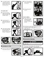 Preview for 3 page of Coleman 9956 Series Use, Care & Assembly Manual