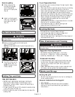 Preview for 3 page of Coleman 9957 Series Use, Care & Assembly Manual