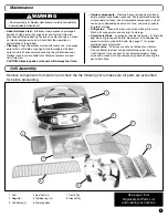 Preview for 5 page of Coleman 9972 Series Assembly Manual