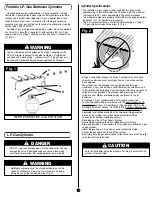 Preview for 4 page of Coleman 9995B Series 9998-A60 Assembly Manual