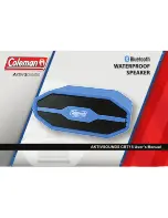 Coleman AKTIV SOUNDS CBT15 User Manual предпросмотр