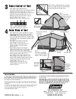 Preview for 2 page of Coleman AMERICAN HERITAGE WEATHERMASTER 923D129 Instructions