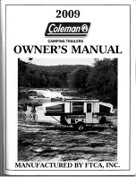 Coleman Americana 2009 Owner'S Manual preview