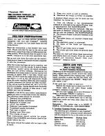 Предварительный просмотр 5 страницы Coleman Americana Colonial 1984 Owner'S Manual