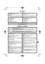 Preview for 107 page of Coleman BACKYARD SELECT 3 BURNER GRILL Operation And Maintenance