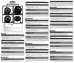 Coleman BG 600L Instructions For Use preview