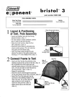 Coleman bristol 3 Installation Manual preview