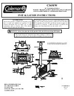 Предварительный просмотр 1 страницы Coleman C36MW Installation Instructions Manual