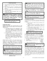 Preview for 3 page of Coleman C36MW Installation Instructions Manual