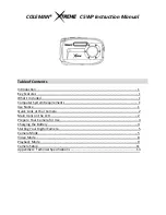 Coleman C5WP Xtreme Instruction Manual preview