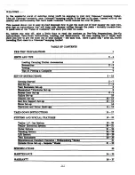 Preview for 4 page of Coleman Camping Trailer 1988 Owner'S Manual