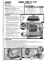 Coleman Ciqala 2000001200 Installation Instructions предпросмотр