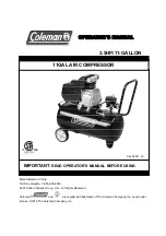 Coleman CM 01205-11 Operator'S Manual preview