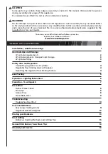 Preview for 3 page of Coleman Cookout Series Safe Use & Care Manual