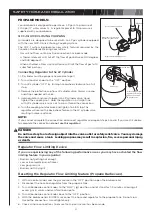 Preview for 7 page of Coleman Cookout Series Safe Use & Care Manual