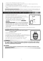 Preview for 8 page of Coleman Cookout Series Safe Use & Care Manual