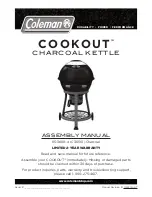 Coleman COOKOUT Assembly Manual preview