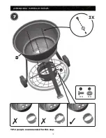 Preview for 18 page of Coleman COOKOUT Assembly Manual