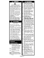 Preview for 4 page of Coleman Denali 9790 Instructions For Use Manual