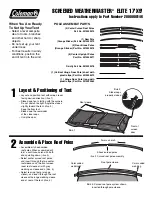 Coleman ELITE 17'X9' Instructions preview