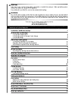 Preview for 3 page of Coleman EvenHeat Series Use & Care Manual