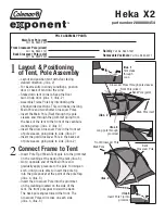 Coleman EXPONENT HEKA X2 2000000454 Instructions preview