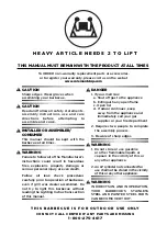 Preview for 2 page of Coleman FLARE FREE TECHNOLOGY REVOLUTION 4 Assembly Manual